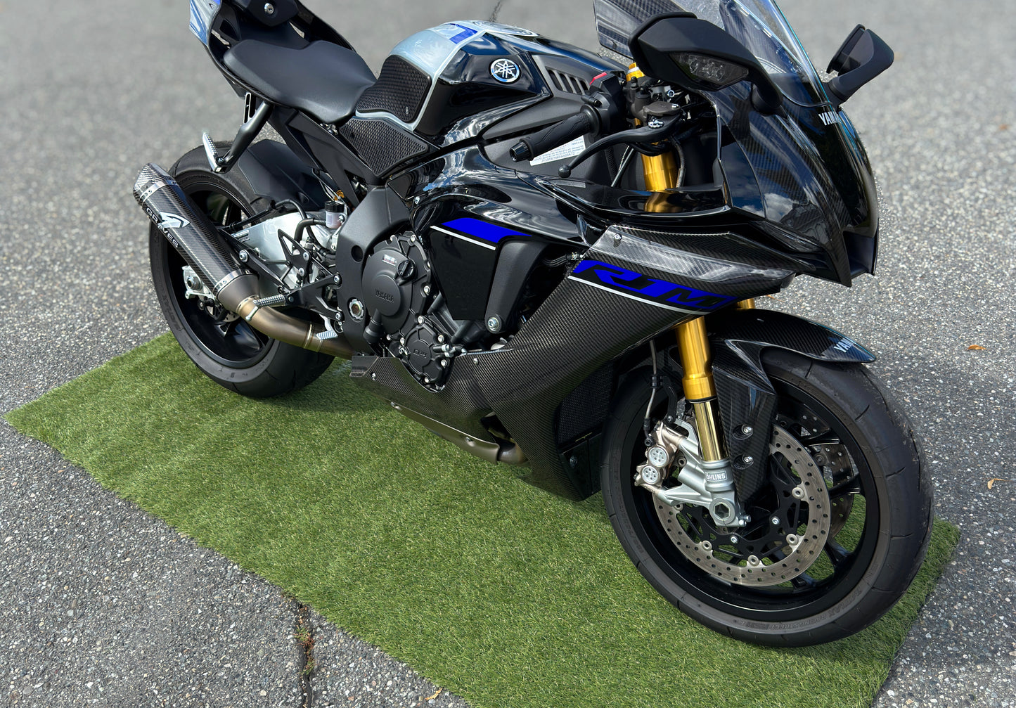 Premium Bike Mat - Professional Grade (3ft x 7ft)