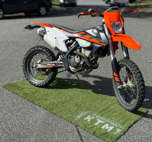 Premium Bike Mat - Professional Grade (3ft x 7ft)