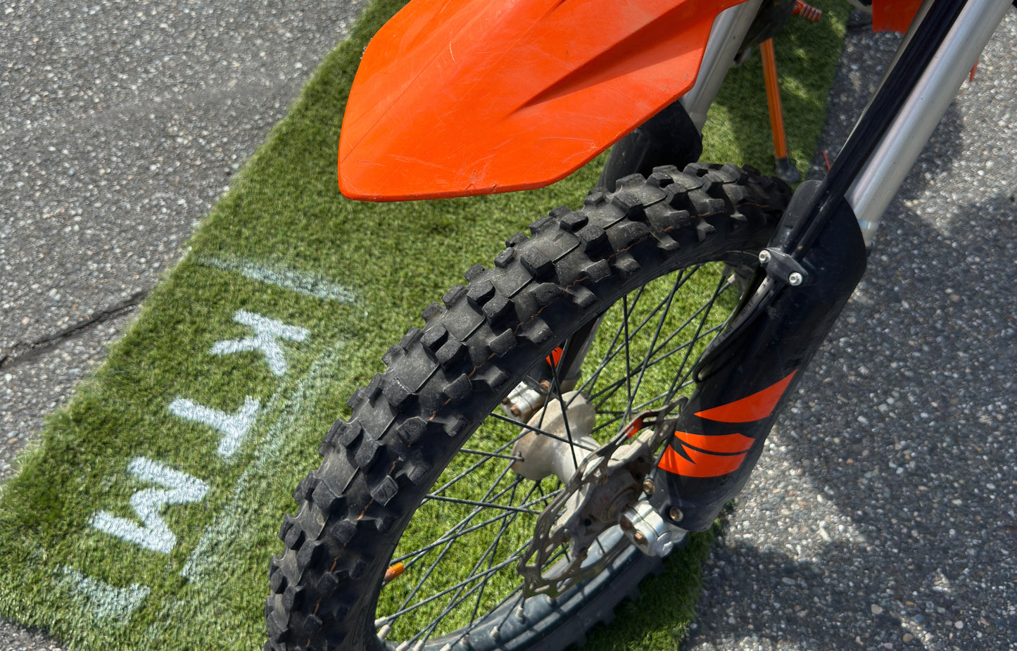 Premium Bike Mat - Professional Grade (3ft x 7ft)