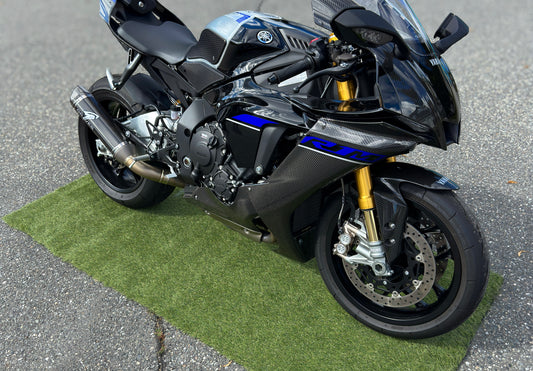Premium Bike Mat - Professional Grade (3ft x 7ft)